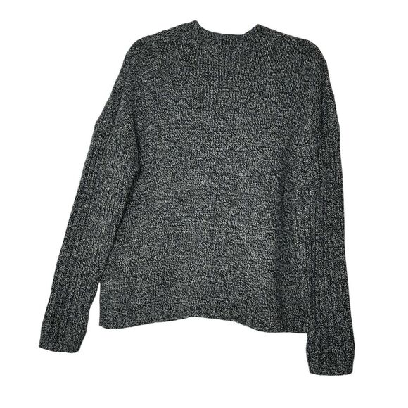 Woolrich Sweater Women Large Gray Merino Wool Blend  Zip‎ Cardigan Outdoor Cozy - Picture 2 of 9